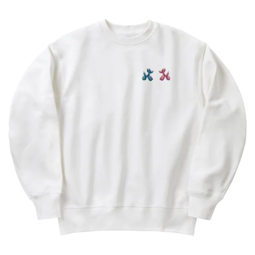 風船犬 Heavyweight Crew Neck Sweatshirt