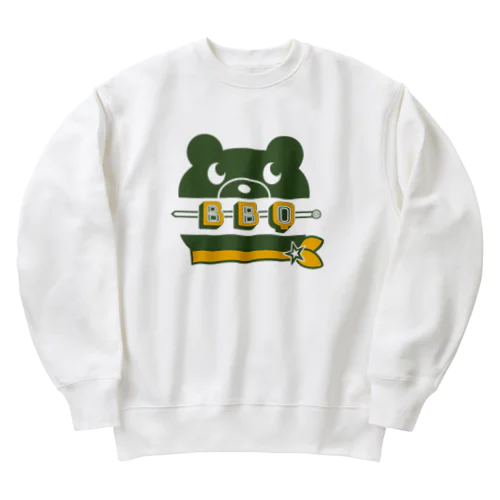 BBQベアー Heavyweight Crew Neck Sweatshirt