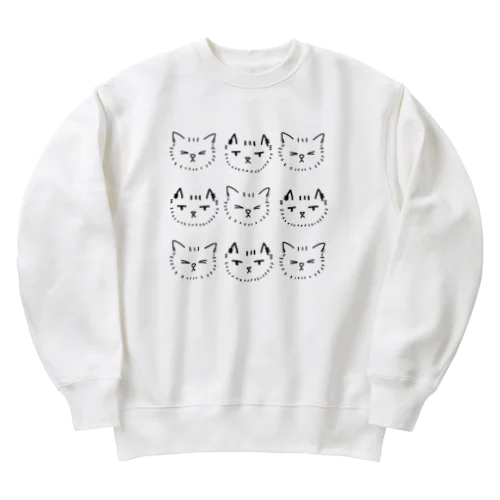 うちの子がかわいいイラスト編 Heavyweight Crew Neck Sweatshirt