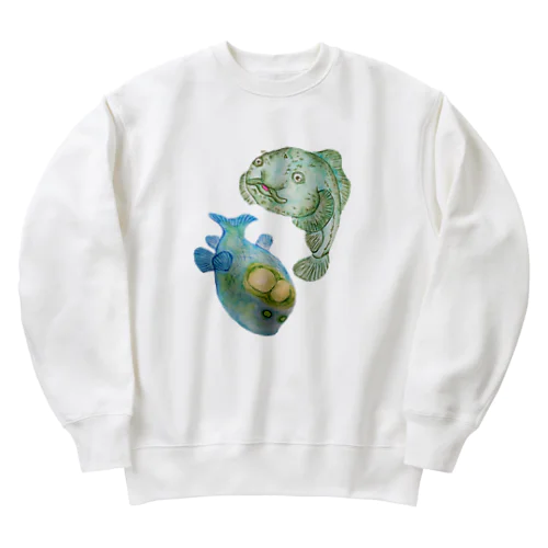 海の鬼灯 Heavyweight Crew Neck Sweatshirt