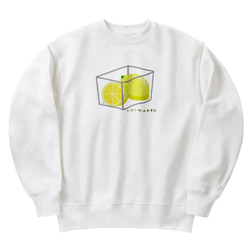 レモンの入れもん Heavyweight Crew Neck Sweatshirt