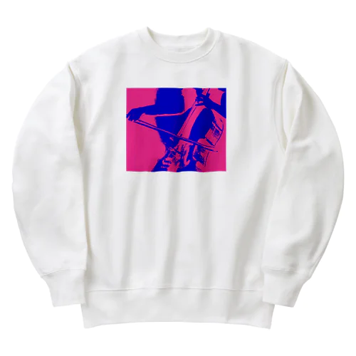 チェリスト フューシャピンク Heavyweight Crew Neck Sweatshirt