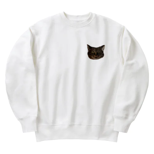 びっくり猫シリーズ① Heavyweight Crew Neck Sweatshirt