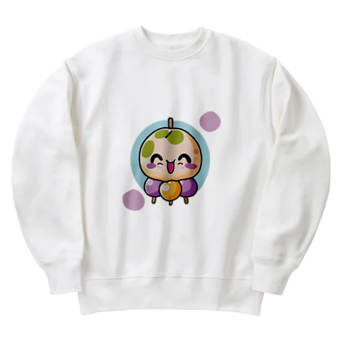 だんごちゃん Heavyweight Crew Neck Sweatshirt