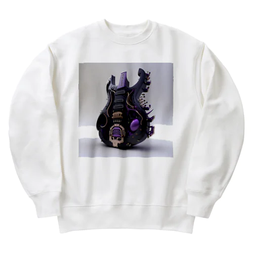 AI-guitar001 Heavyweight Crew Neck Sweatshirt