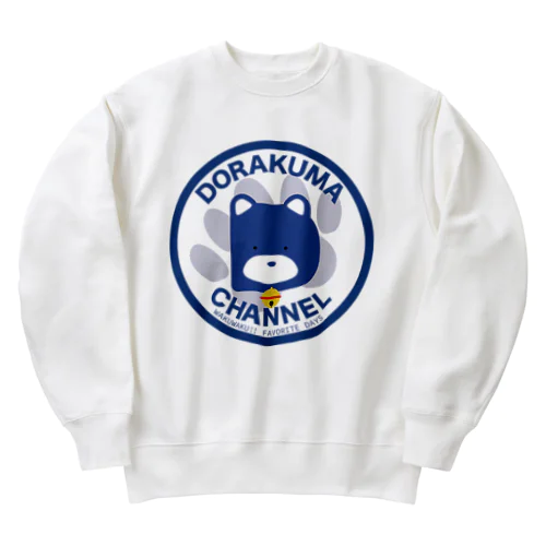 どらくまちゃんねる公式グッズ@SUSURI版！ Heavyweight Crew Neck Sweatshirt