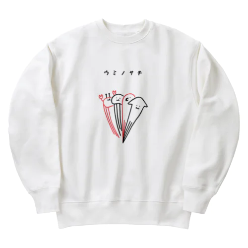 ウミノサチ Heavyweight Crew Neck Sweatshirt