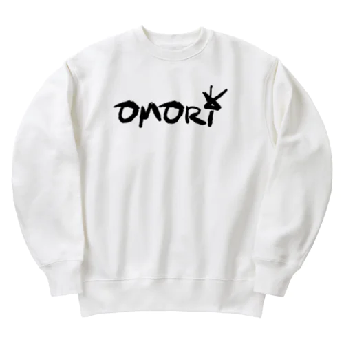 O黒字 Heavyweight Crew Neck Sweatshirt