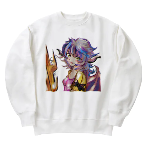 Devilgirlラグナちゃん02 Heavyweight Crew Neck Sweatshirt