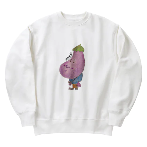 なすびくん Heavyweight Crew Neck Sweatshirt