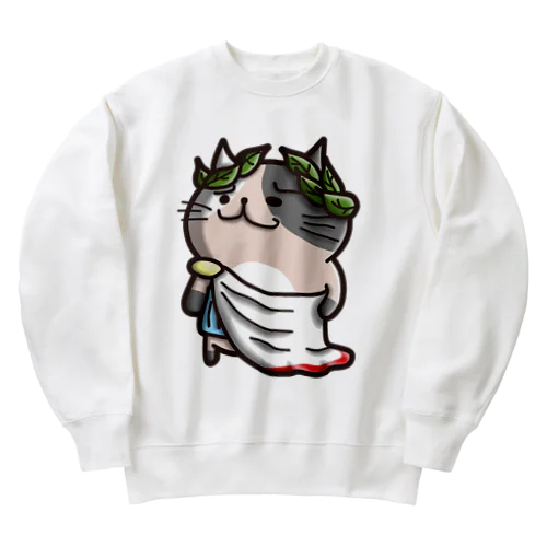 にゃえさる (まだむにゃん) Heavyweight Crew Neck Sweatshirt