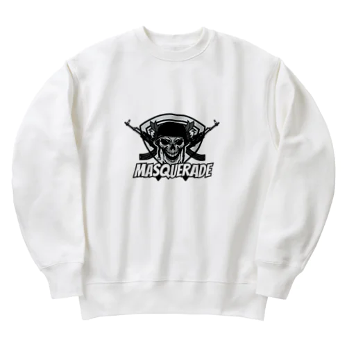 Masqueradeロゴマーク Heavyweight Crew Neck Sweatshirt