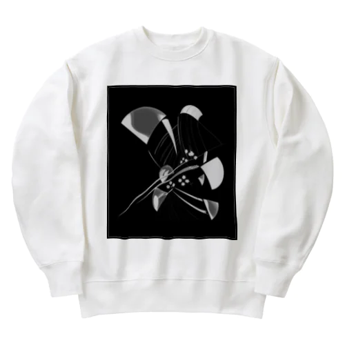 kanazashi style Heavyweight Crew Neck Sweatshirt