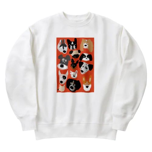 わんわんふれんず Heavyweight Crew Neck Sweatshirt