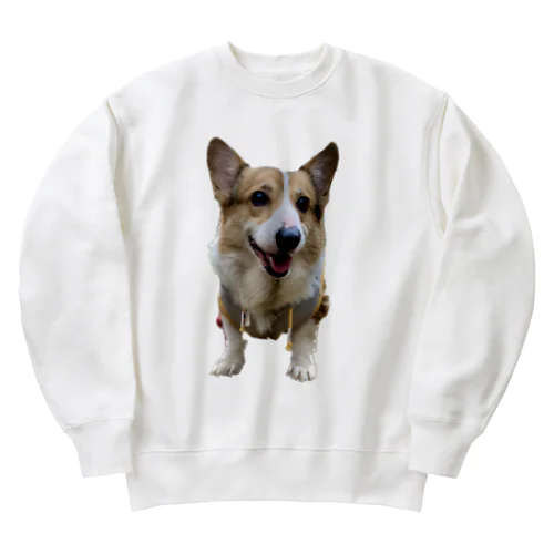 こてつ☆corgi Heavyweight Crew Neck Sweatshirt