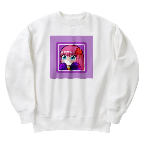 みるきーグッズ❤ Heavyweight Crew Neck Sweatshirt