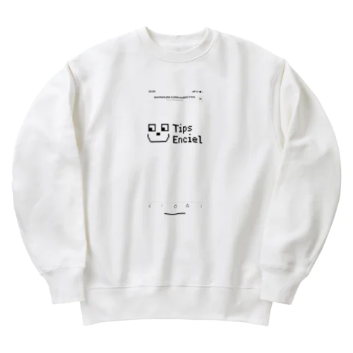 ゲームロゴ/クロリくん Heavyweight Crew Neck Sweatshirt