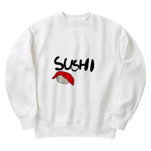 SUSHIスシ(マグロ) Heavyweight Crew Neck Sweatshirt