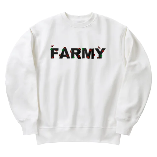 FARMY LADYBAIRDS Heavyweight Crew Neck Sweatshirt