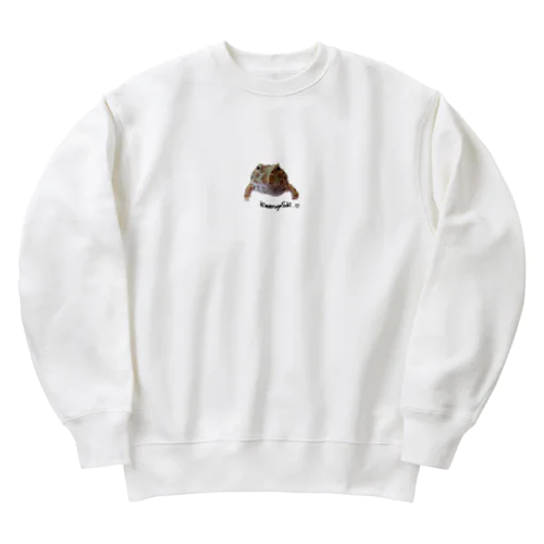 かえるのよもぎちゃん Heavyweight Crew Neck Sweatshirt