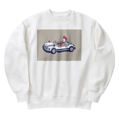 Santa Drive Heavyweight Crew Neck Sweatshirt