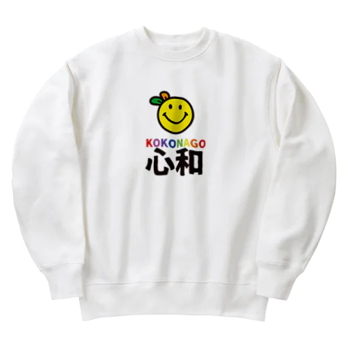 KOKONAGO-smil- Heavyweight Crew Neck Sweatshirt