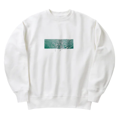 AZURE2 Heavyweight Crew Neck Sweatshirt