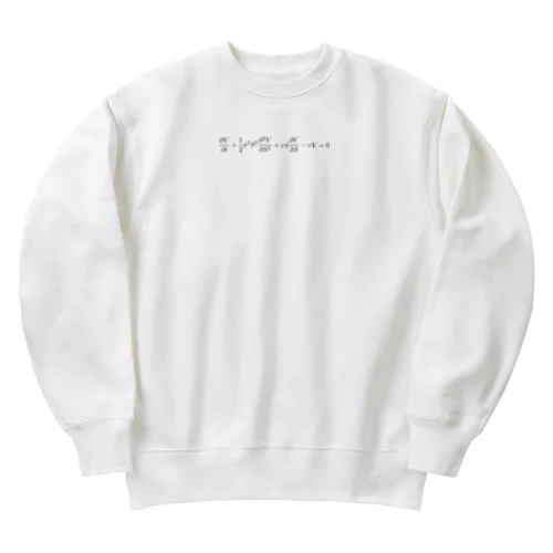 ブラックショールズ方程式 - Black Scholes equation -  Heavyweight Crew Neck Sweatshirt