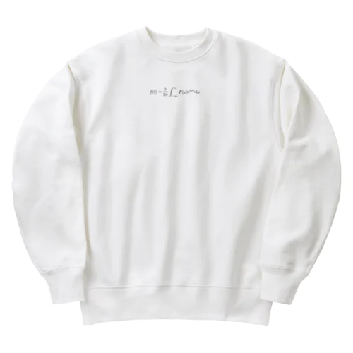 フーリエ変換 - Fourier transform -  Heavyweight Crew Neck Sweatshirt