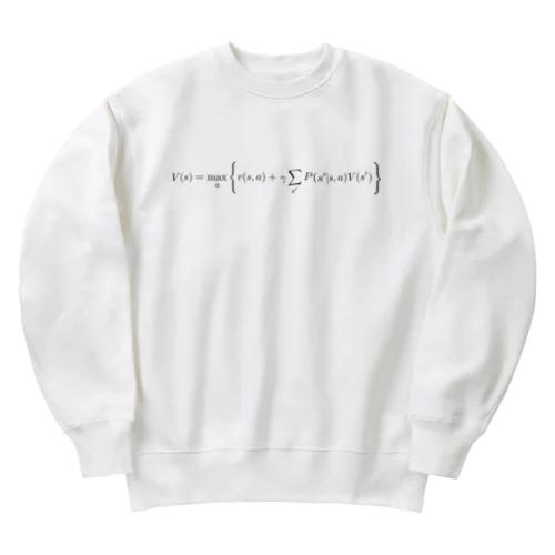 ベルマン方程式 - Bellman equation -  Heavyweight Crew Neck Sweatshirt