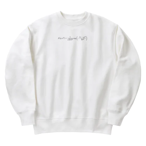 正規分布 - Normal distribution - Heavyweight Crew Neck Sweatshirt