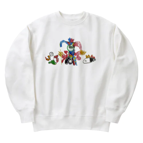 伝説モンスターズ　～ピエロと仲間たち～ Heavyweight Crew Neck Sweatshirt