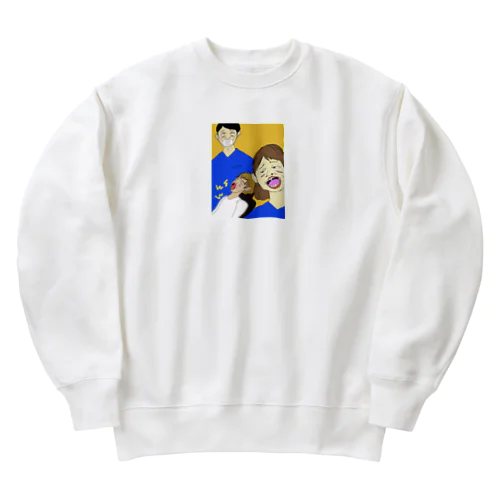 歯科助手は聞こえているか歯科医師の腹の音おれは無視しているぞ Heavyweight Crew Neck Sweatshirt