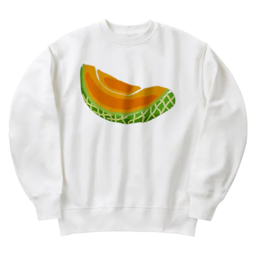 マスクメロンっち Heavyweight Crew Neck Sweatshirt