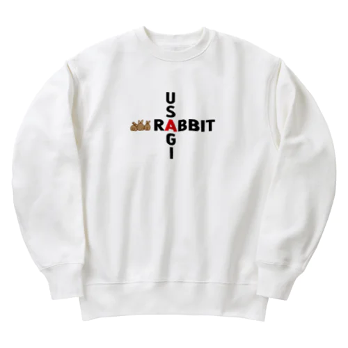 rabbit&usagi Heavyweight Crew Neck Sweatshirt