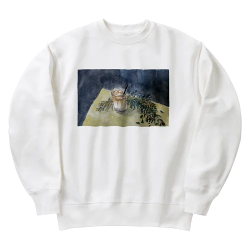 アイスラテ Heavyweight Crew Neck Sweatshirt