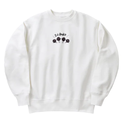 すーあんこ Heavyweight Crew Neck Sweatshirt