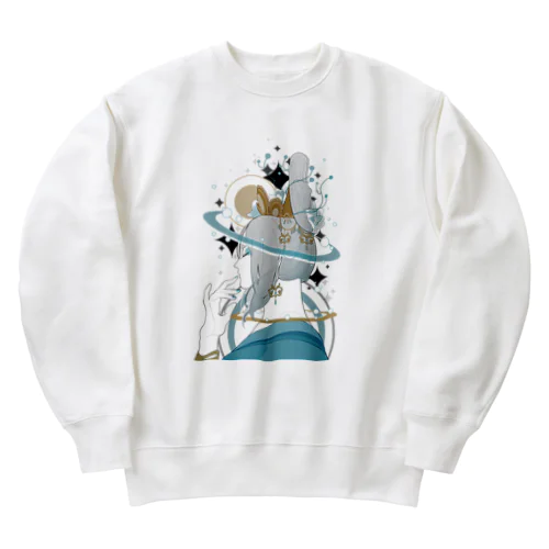 梵天ギャラクシー Heavyweight Crew Neck Sweatshirt