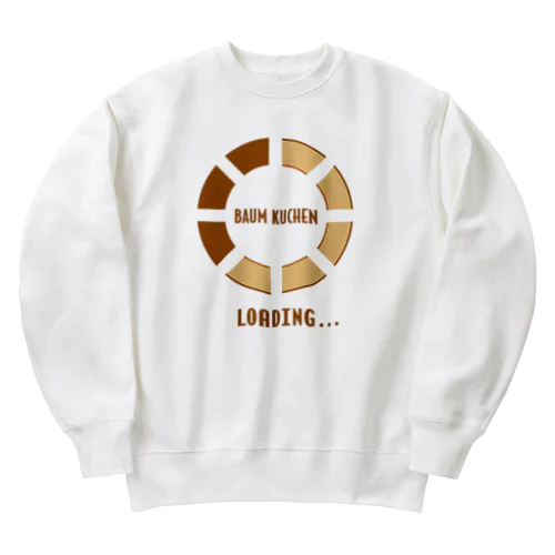 ローディングバウムクーヘン Heavyweight Crew Neck Sweatshirt