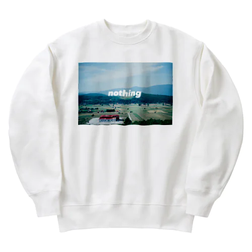 nothing Heavyweight Crew Neck Sweatshirt