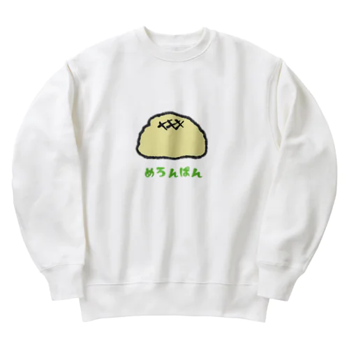 めろんぱん Heavyweight Crew Neck Sweatshirt