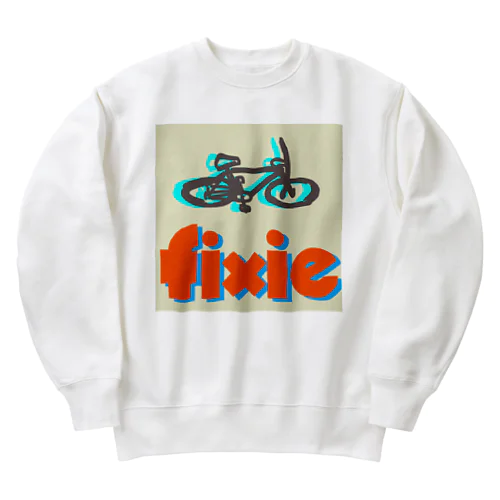 fixie Heavyweight Crew Neck Sweatshirt