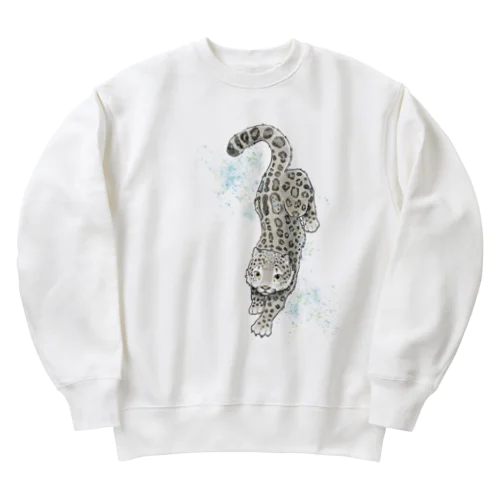 ユキヒョウ-ice Heavyweight Crew Neck Sweatshirt