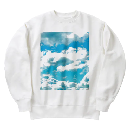 風船散歩 Heavyweight Crew Neck Sweatshirt