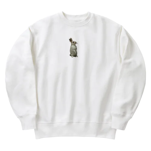 はるさん立ち姿 Heavyweight Crew Neck Sweatshirt