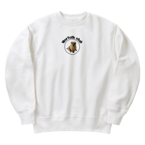 Norfolk club_hi, human Heavyweight Crew Neck Sweatshirt