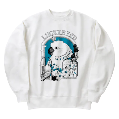 LUCKY BIRD Heavyweight Crew Neck Sweatshirt