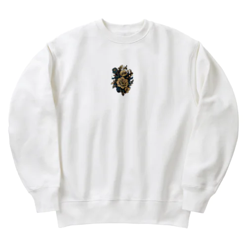 フローラルアート Heavyweight Crew Neck Sweatshirt