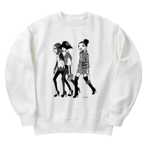 HEY LADIES!  Heavyweight Crew Neck Sweatshirt