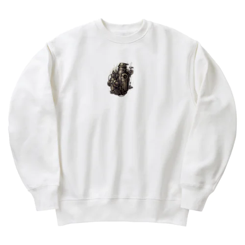 スチームパルサー：炉心の秘密 Heavyweight Crew Neck Sweatshirt